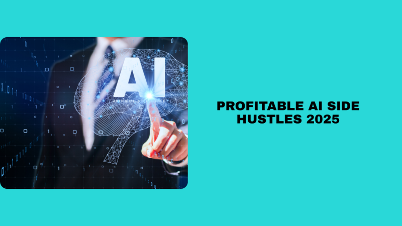 12 Profitable Side Hustles 2025 Using AI: Beginner’s Guide
