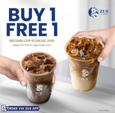 International Coffee Day Promo Philippines of zues coffee buy 1 get 1 deal