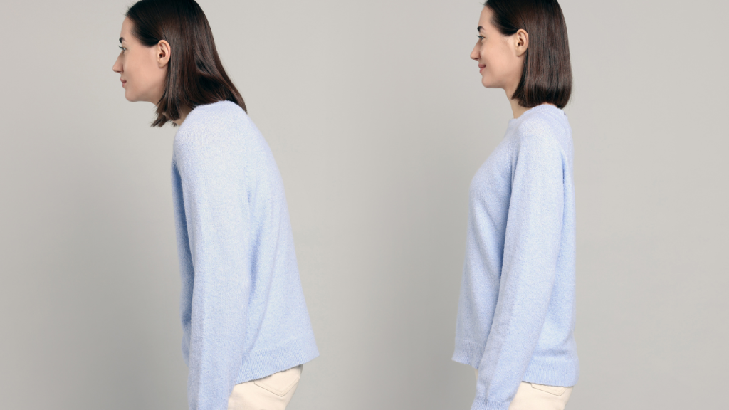 habit that build self-confidence is having the right posture