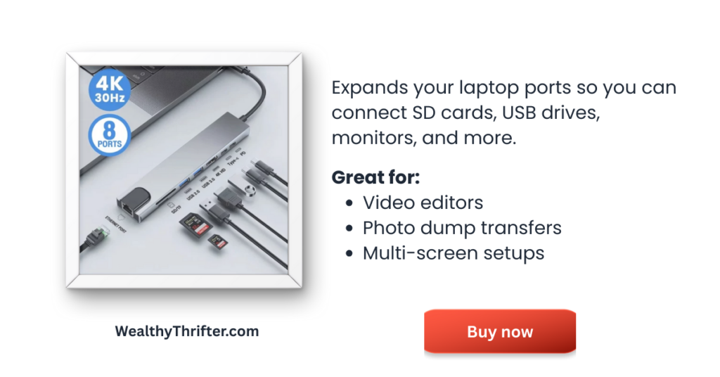 USB-C multiport hub for freelancers and content creators philippines