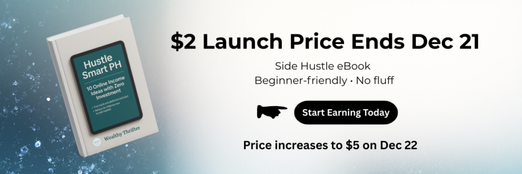 $2 side hustle ebook launch price ends on December 21