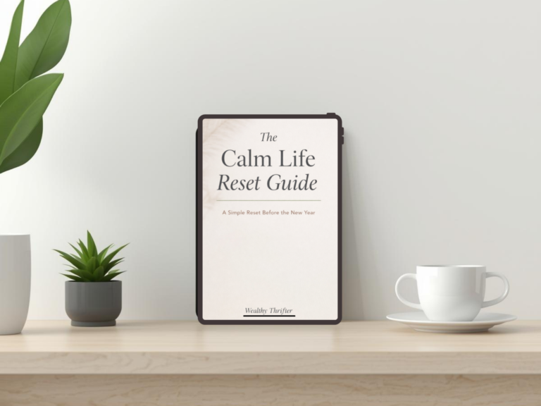 Quick Life Reset The Calm Life Reset Guide | Wealthy Thrifter