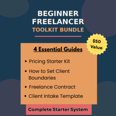 freelancer toolkit for beginners